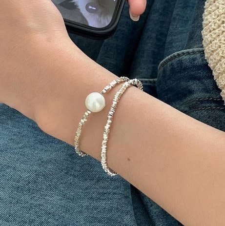 Handmade Bow Knot Bracelet Two-Piece Set