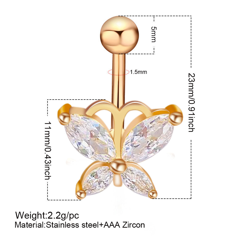 Navel Nail Body Piercing Ornament